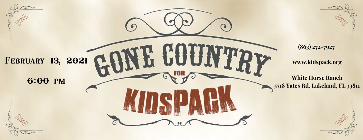 Gone Country for KidsPACK 2021